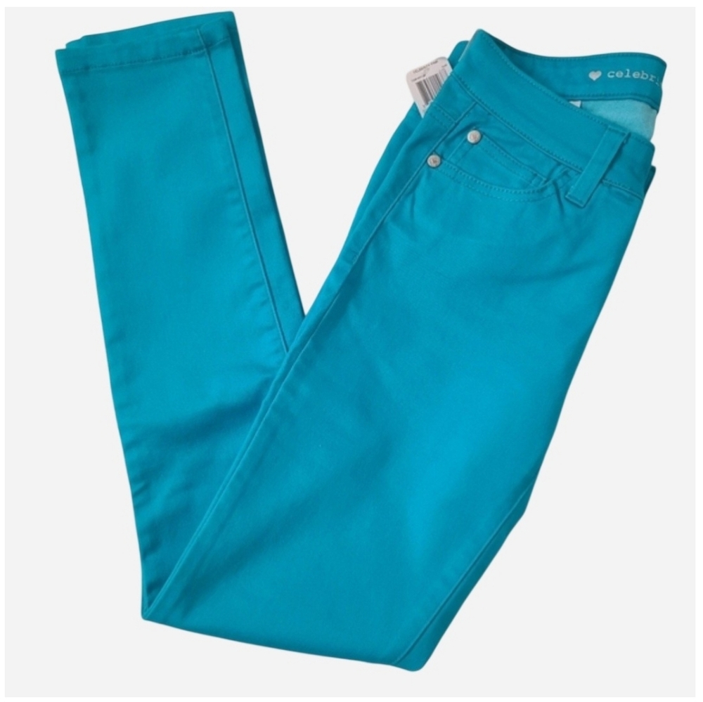 Celebrity Pink Blue Skinny Jeans